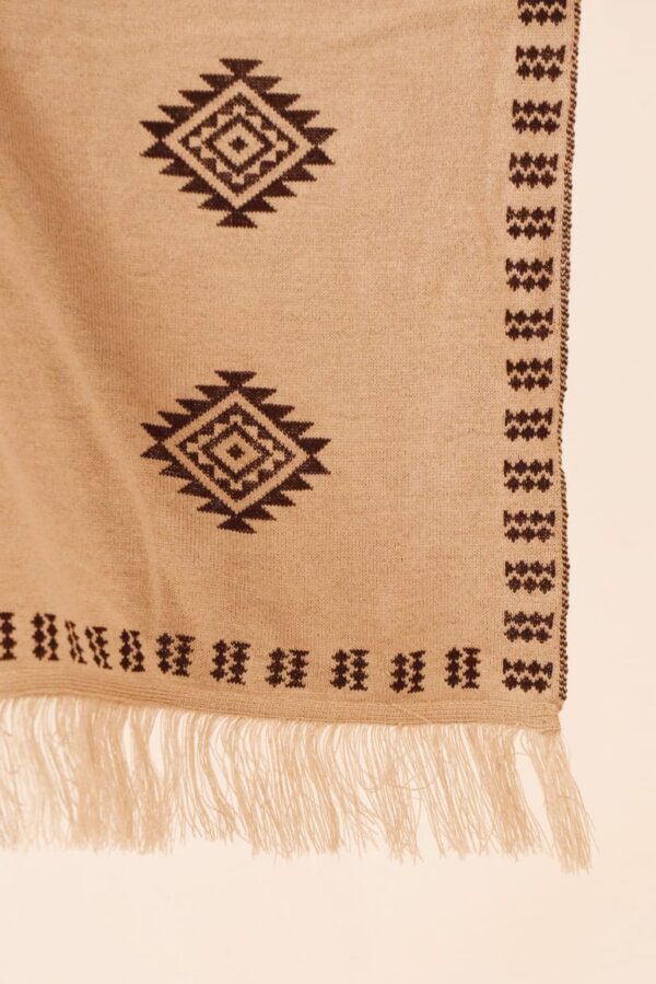 Poncho Abierto Reversible Unisex