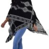 Poncho Abierto Reversible Unisex