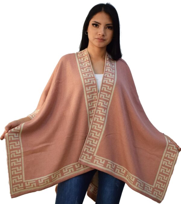 IMG_20230715_115002 Poncho Abierto Unisex con Grecas