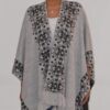 Poncho Abierto Reversible Unisex