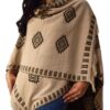 Poncho Abierto Reversible Unisex
