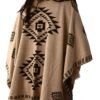 Poncho Abierto Reversible Unisex