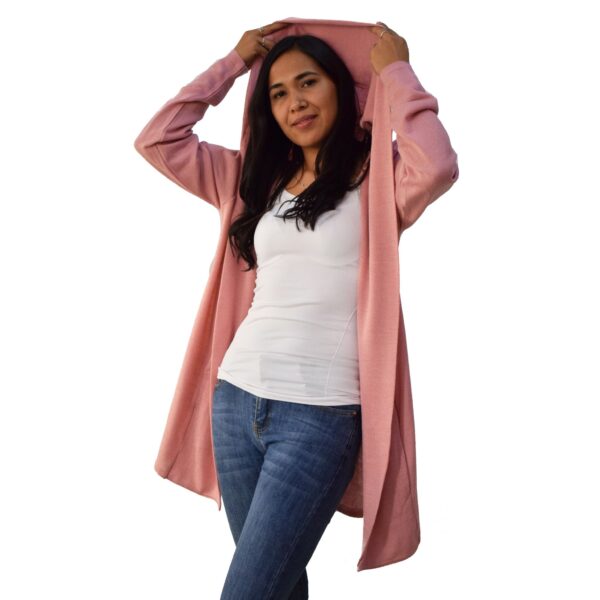 Cárdigan con Capucha