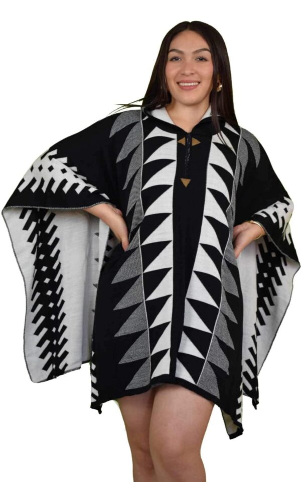 Poncho Unisex con Capucha