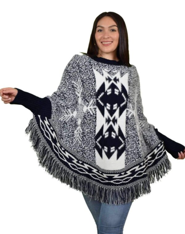 Poncho Unisex con Mangas