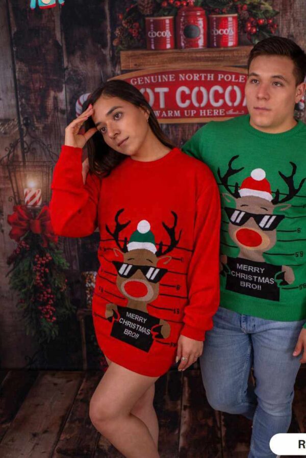 Suéter Unisex de Reno Malo