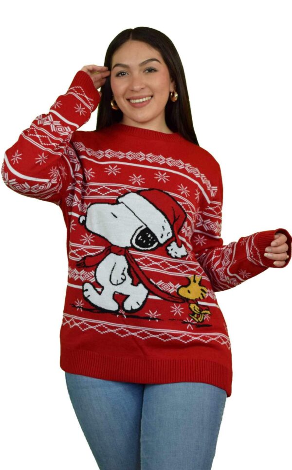 IMG_20240813_193819 Suéter Unisex de Snoopy y Woodstock