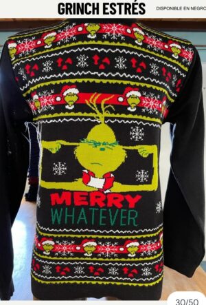 IMG_20240814_000547 Suéter Unisex de El Grinch