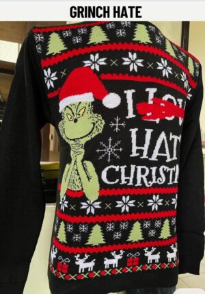 IMG_20240814_001153 Suéter Unisex de Grinch