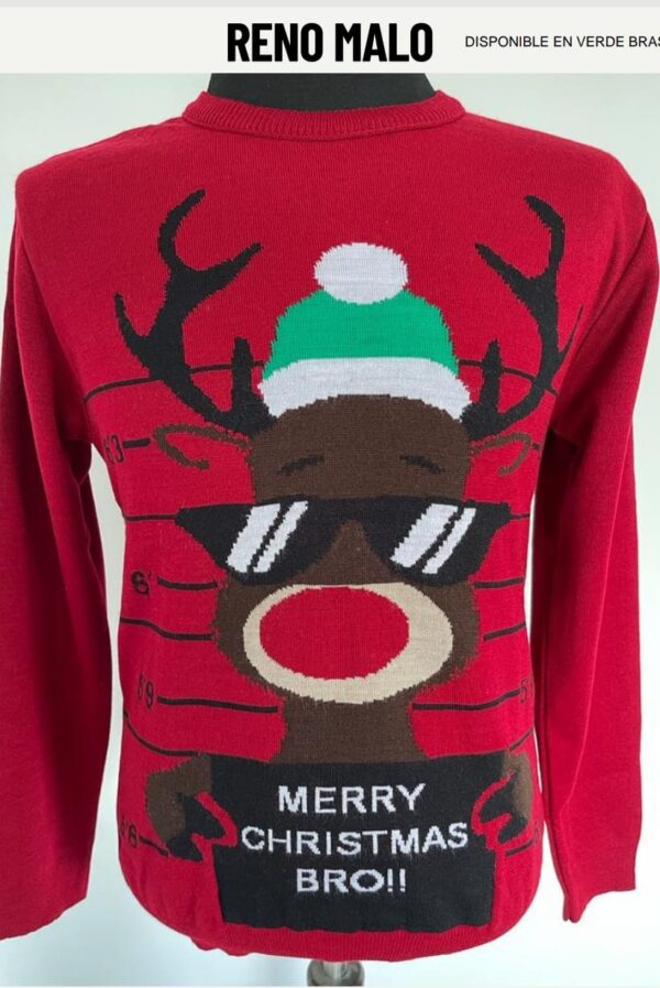 Suéter Unisex de Reno Malo