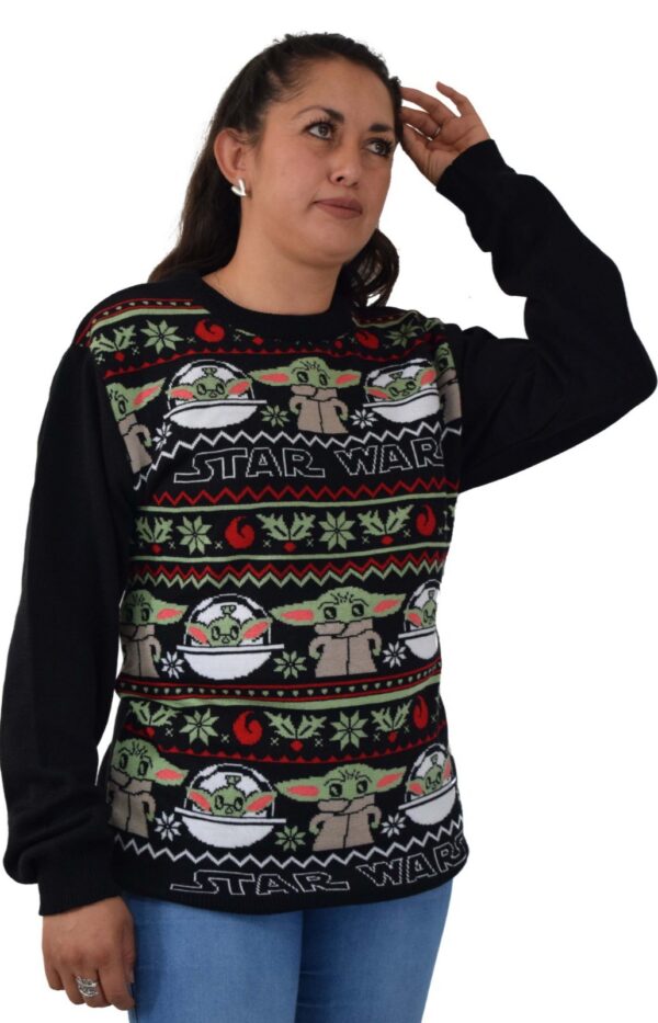 IMG_20240814_004326 Suéter Unisex de Star Wars Baby Yoda