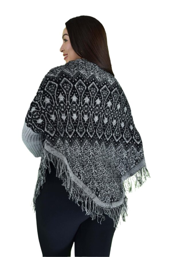 DSC_0020 Poncho Unisex con Mangas