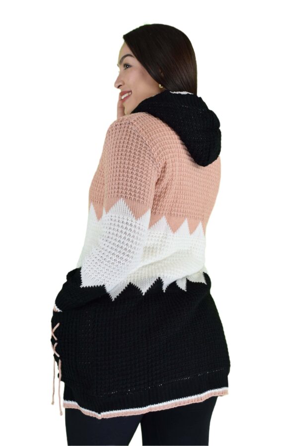 Cárdigan Afelpado con Capucha